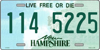 NH license plate 1145225