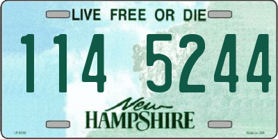 NH license plate 1145244