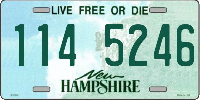NH license plate 1145246