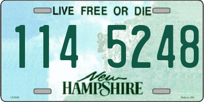 NH license plate 1145248