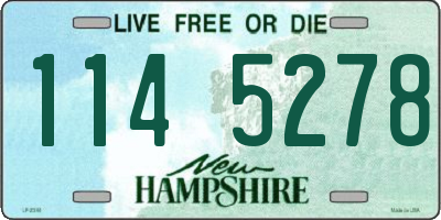 NH license plate 1145278