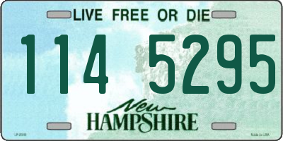 NH license plate 1145295