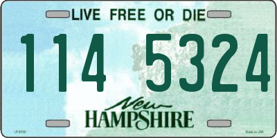 NH license plate 1145324