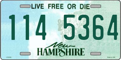 NH license plate 1145364