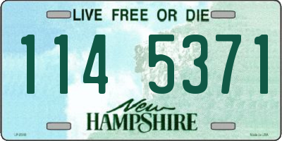 NH license plate 1145371