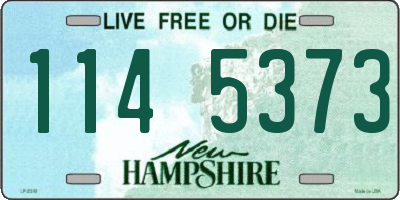 NH license plate 1145373