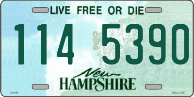 NH license plate 1145390