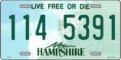 NH license plate 1145391