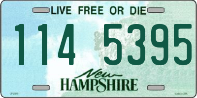 NH license plate 1145395