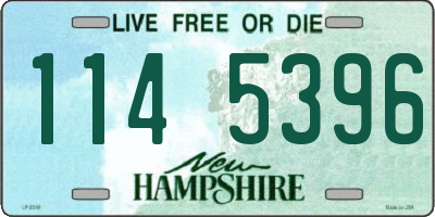 NH license plate 1145396
