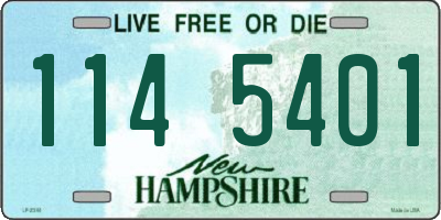 NH license plate 1145401