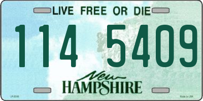 NH license plate 1145409
