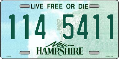 NH license plate 1145411
