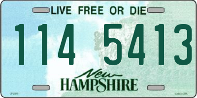 NH license plate 1145413
