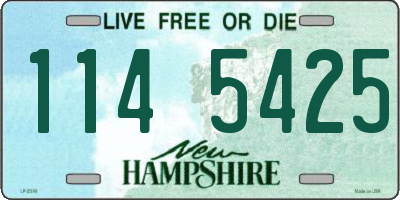 NH license plate 1145425