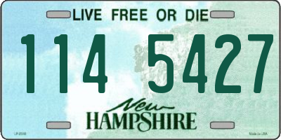 NH license plate 1145427