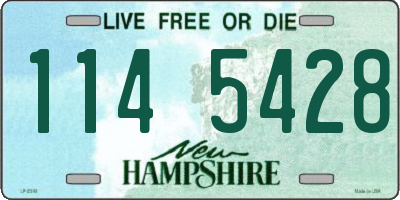 NH license plate 1145428