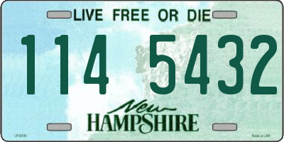 NH license plate 1145432