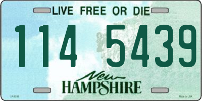NH license plate 1145439