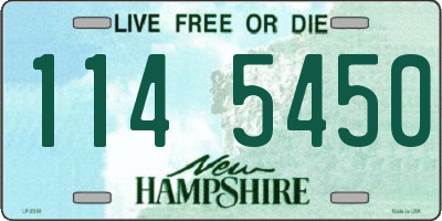 NH license plate 1145450