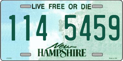 NH license plate 1145459