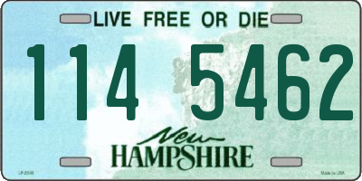 NH license plate 1145462