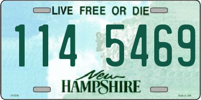 NH license plate 1145469