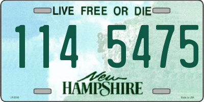 NH license plate 1145475