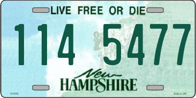 NH license plate 1145477