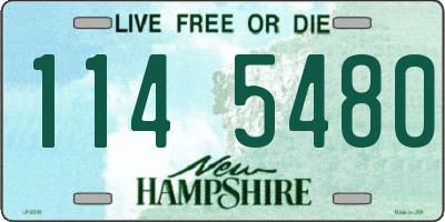 NH license plate 1145480