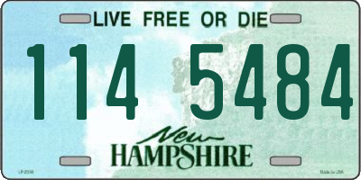NH license plate 1145484