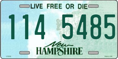 NH license plate 1145485