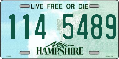 NH license plate 1145489
