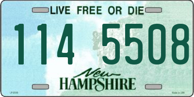 NH license plate 1145508