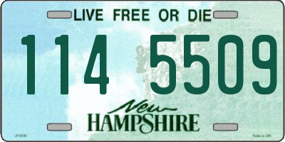 NH license plate 1145509