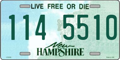 NH license plate 1145510