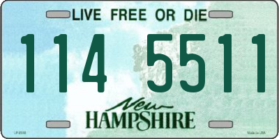 NH license plate 1145511