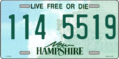 NH license plate 1145519