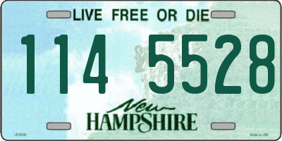 NH license plate 1145528