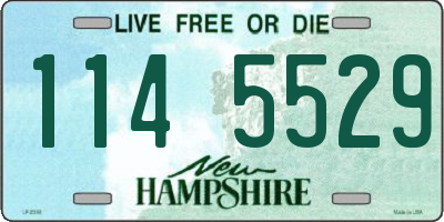 NH license plate 1145529