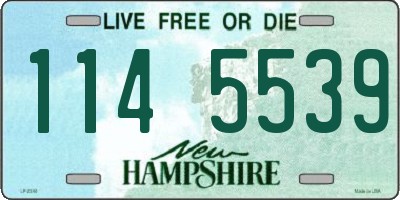 NH license plate 1145539