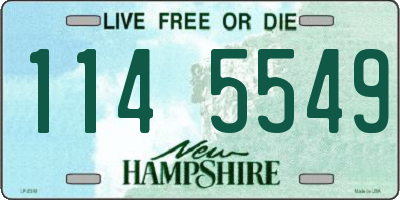 NH license plate 1145549