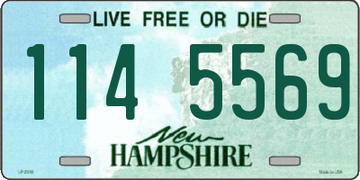 NH license plate 1145569