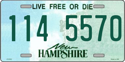 NH license plate 1145570