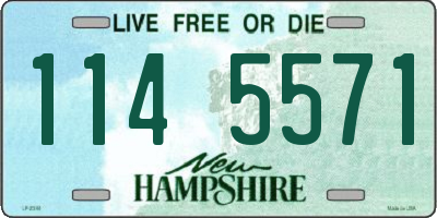 NH license plate 1145571