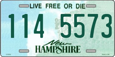 NH license plate 1145573