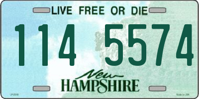 NH license plate 1145574