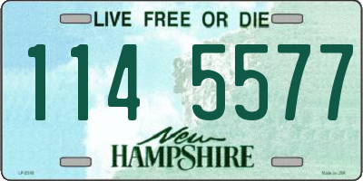 NH license plate 1145577