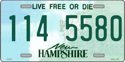 NH license plate 1145580