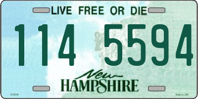 NH license plate 1145594